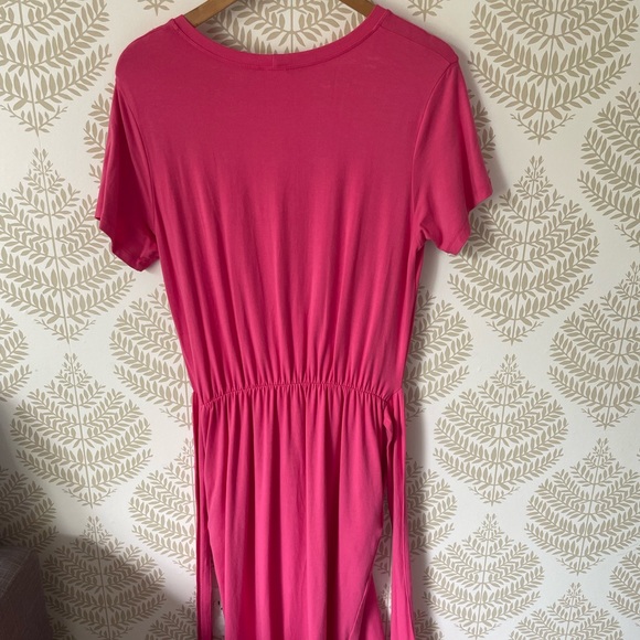 Smash & Tess Rebecca Wrap Dress in Pop of Pink - New Without Tags - Picture 6 of 16
